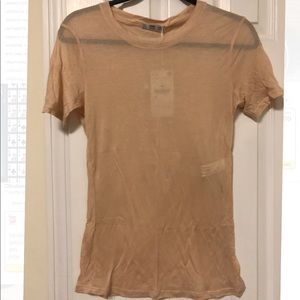 Zara Apricot color modal shirt